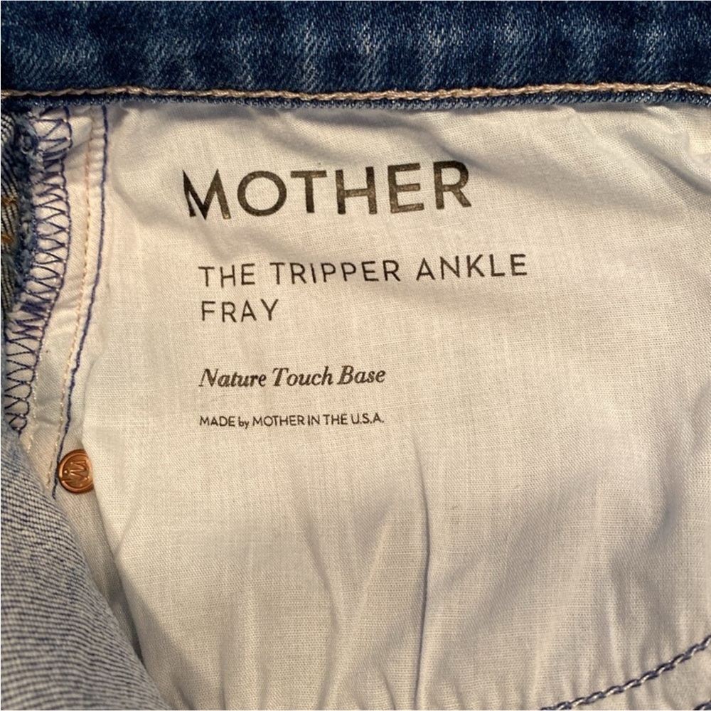 MOTHER The Tripper Ankle Fray Sz 28 - Picture 13 of 16